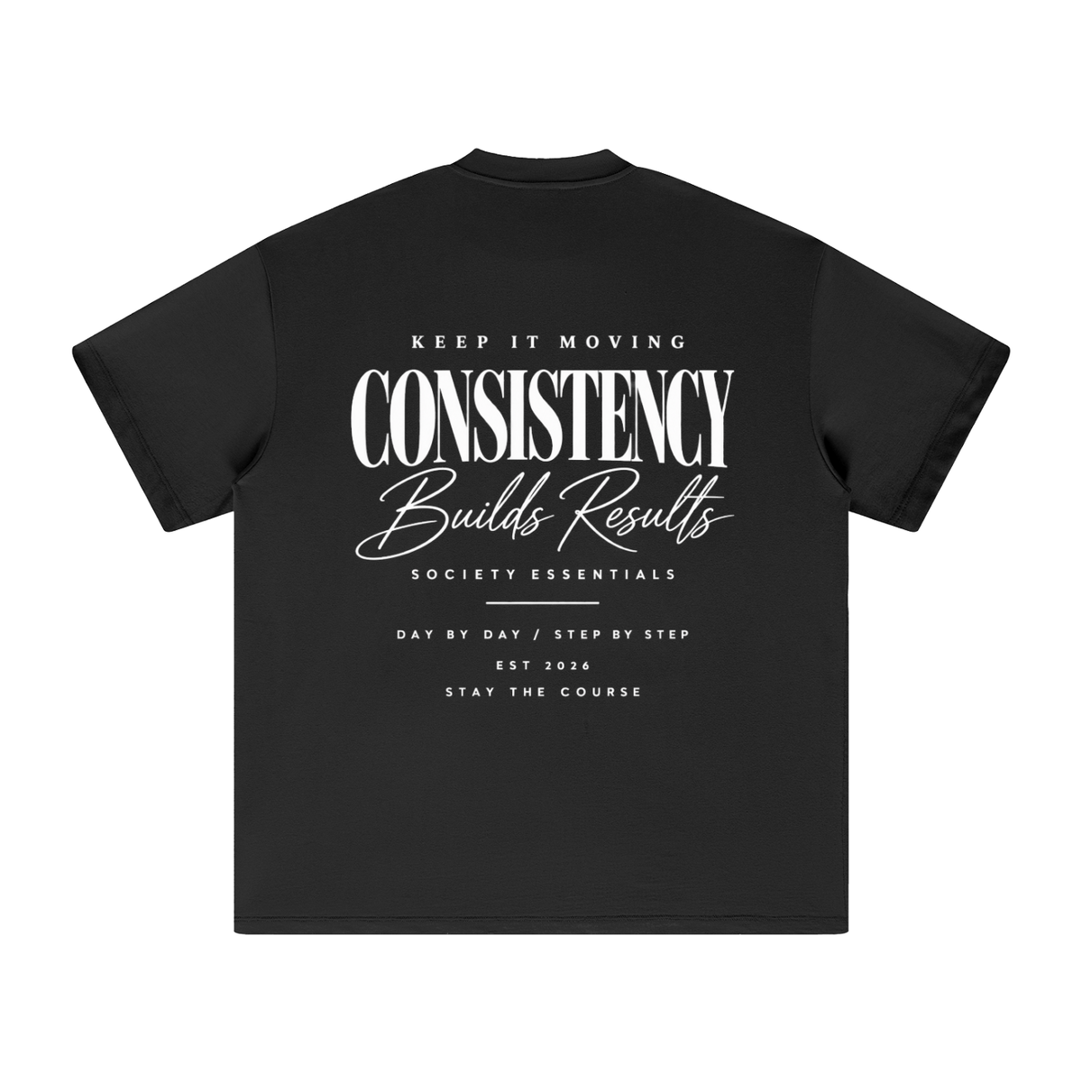 Consistency builds.