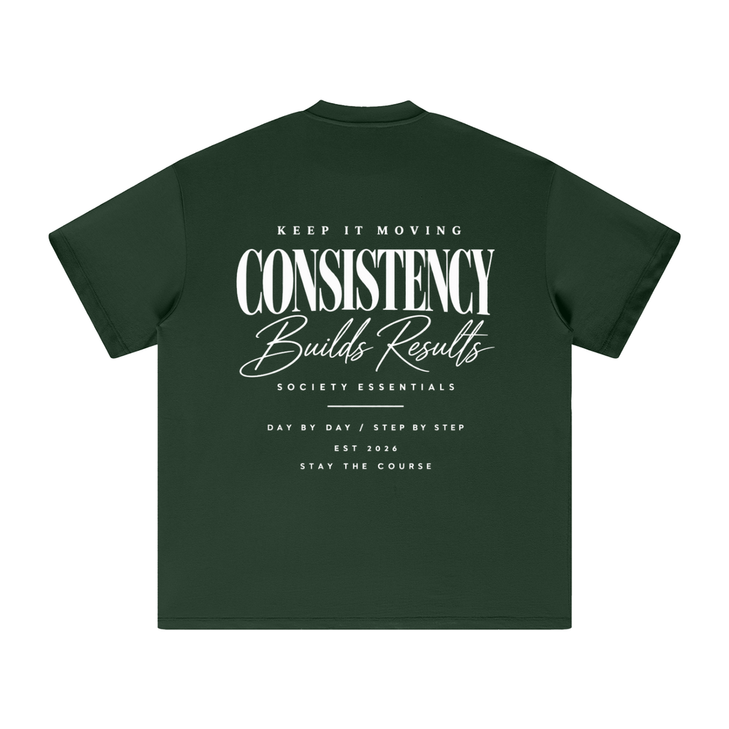 Consistency builds.