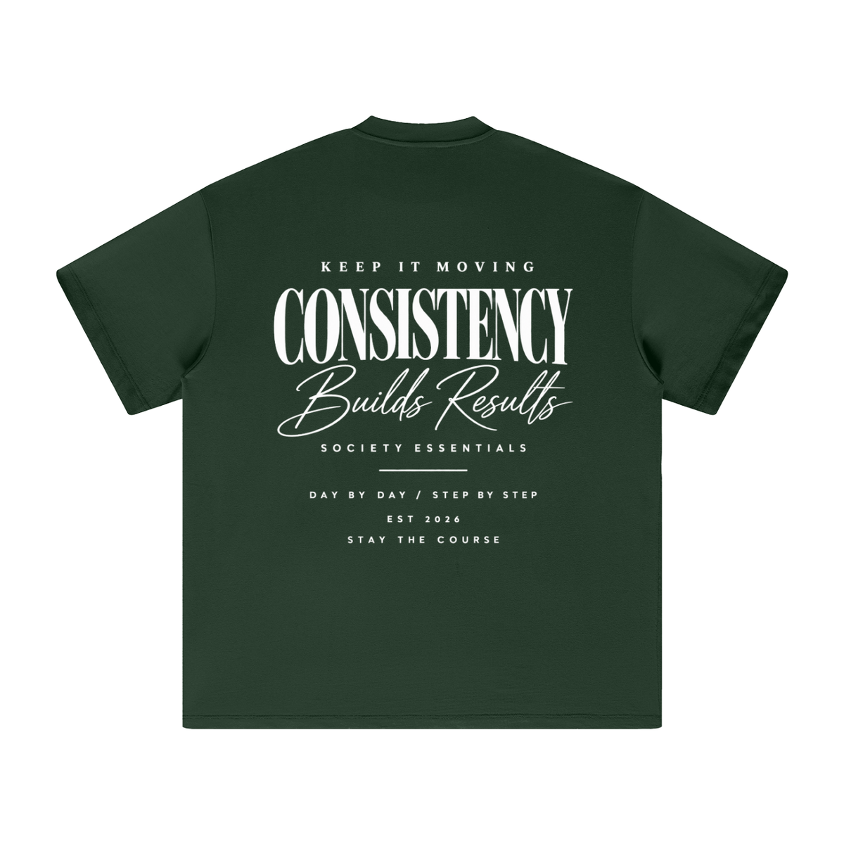 Consistency builds.